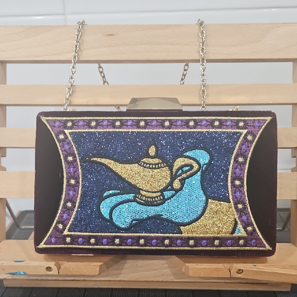 Disney Danielle Nicole Aladdin Genie Clutch Bag